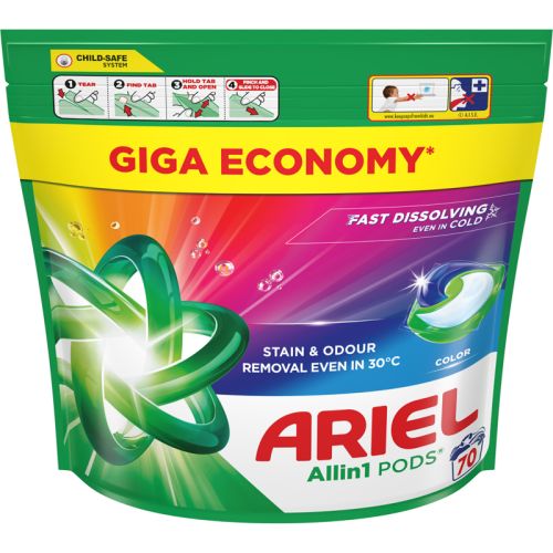 Ariel prac� kapsle Color 70 PD Ariel prac� kapsle Color 70 PD